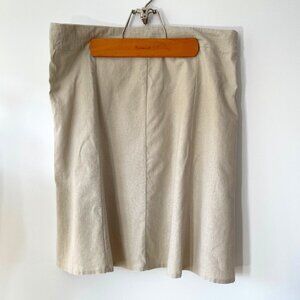 Linen Skirt - Fully lined